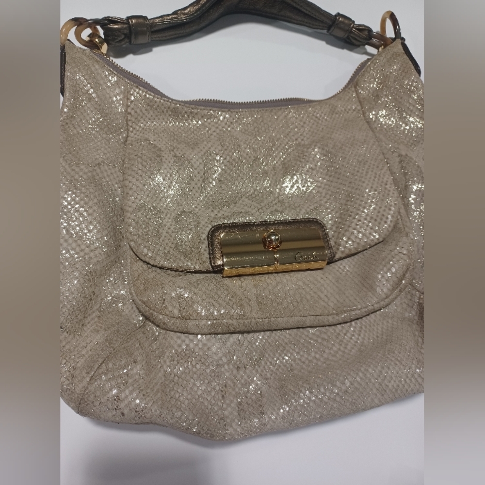 SOLD - Coach  Kristin Gold  Bag - Picture 12 of 16